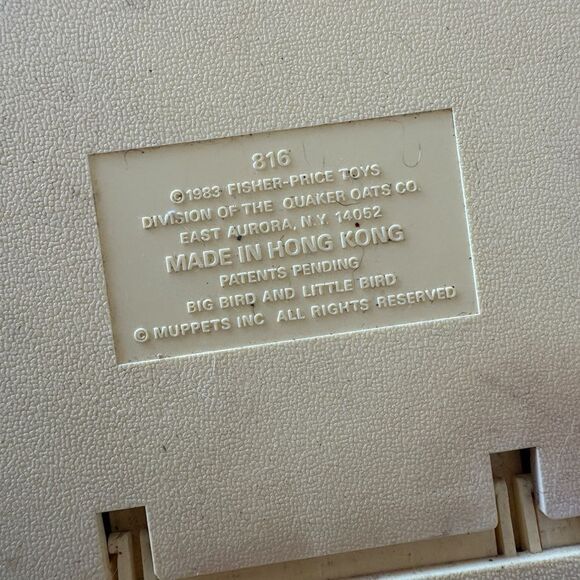 Vintage Cream Sesame Street Step Stool - Picture 4 of 7